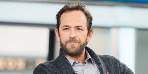 Image: Luke Perry on the Today Show, January 27, 2017.