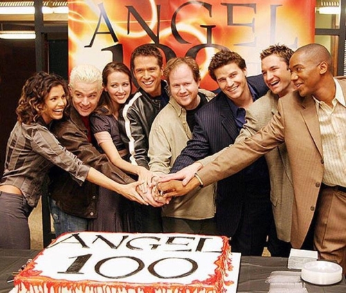 Angel Cast 100th Episode Celebration 2004Credit: Justin Lubin/Warner Bros. TV/Kobal/Shutterstock