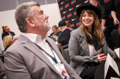 With Christopher Golden at NYCC 2023CreditL Mandi Lea Photography
