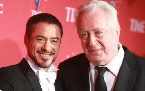 With Robert Downey Sr.credit Stephen Lovekin/getty Images